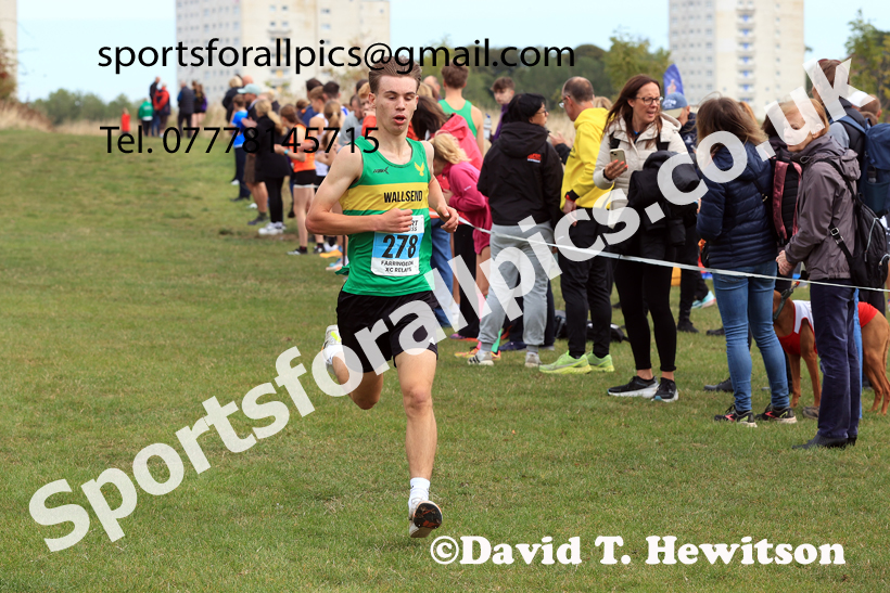 Boys and Girls under-15s, 2025 Farringdon Cross Country Relays, Sunderland. Photo: David T. Hewitson/Sports for All Pics